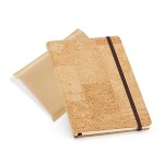notepad promotional personalizat din pluta portel - beige